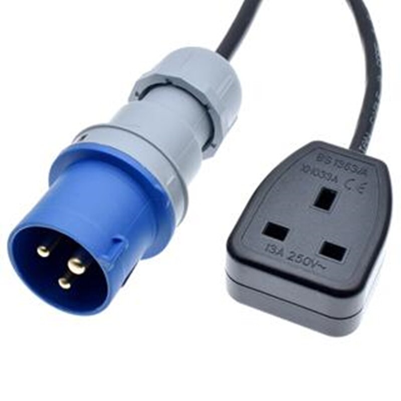 32A 250V IEC309 332P6  ܼƮ Ͽ,  BS1363 ÷׸ 332C6 ܼƮ  ̺ ڵ忡 , 3G1.5mm